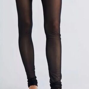 Free People Intimately Make It Happen Mesh Leggings